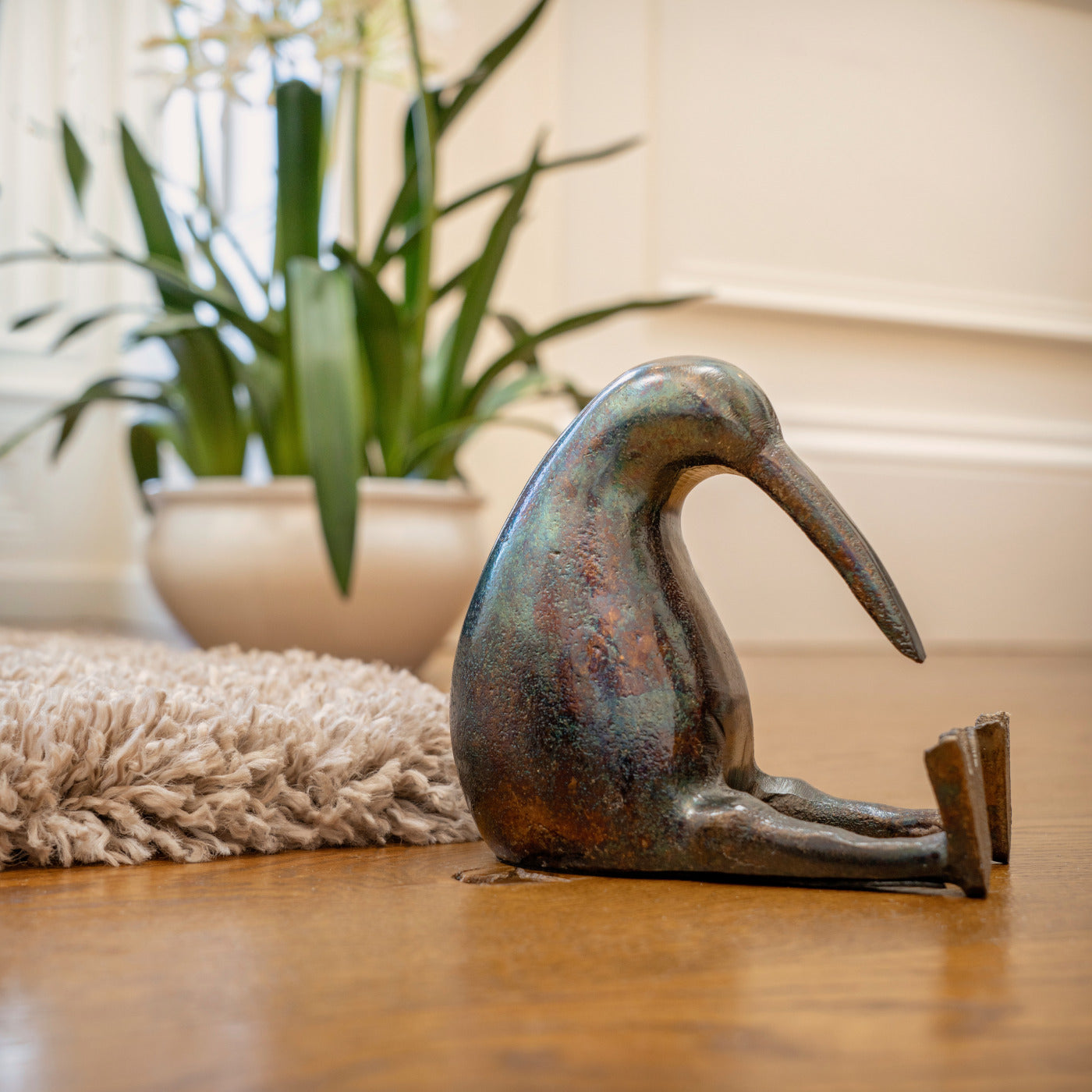 Soft Everyday Beige Shaggy Rug