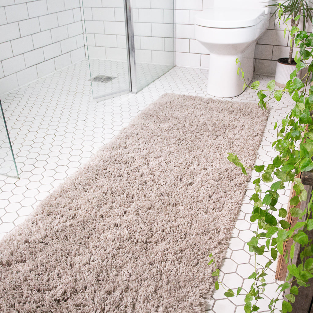 Soft Everyday Beige Shaggy Rug